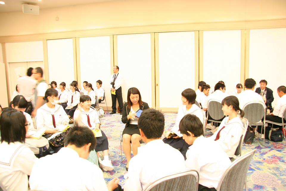 2014年9月24日　板柳中学校