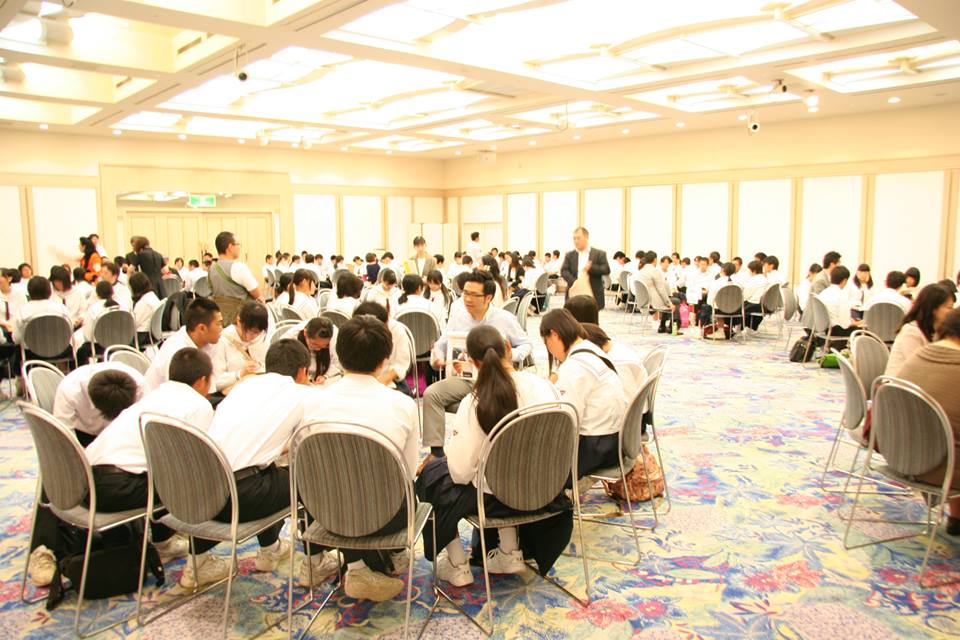 2014年9月24日　板柳中学校