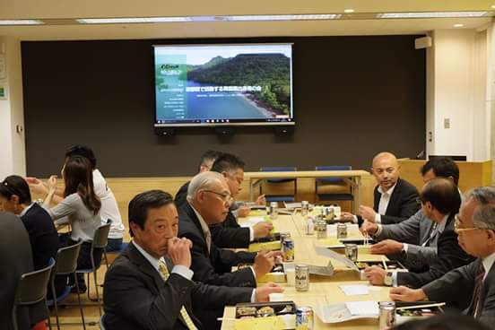 2016年11月17日（木）青森県階上町浜谷町長をお呼びしての勉強会を開催しました。